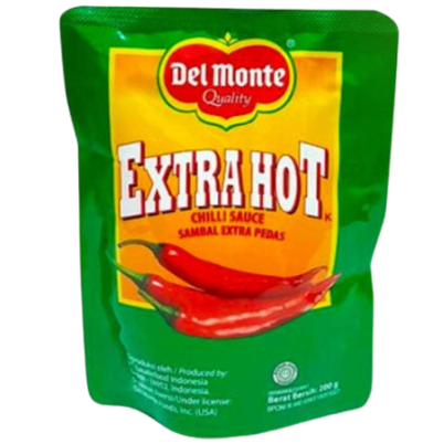 

[Pouch] Delmonte Extra Hot 200gr Chili Sauce Sambal Extra Pedas