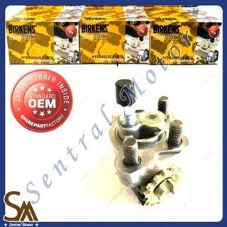 Wheel cylinder Silinder master rem depan kiri Mitsubishi L300 bensin/Colt T120 Old Nepel BIRKENS