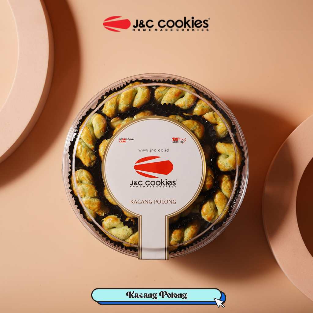 

J&C Cookies Toples Reguler Kacang Polong Cookies