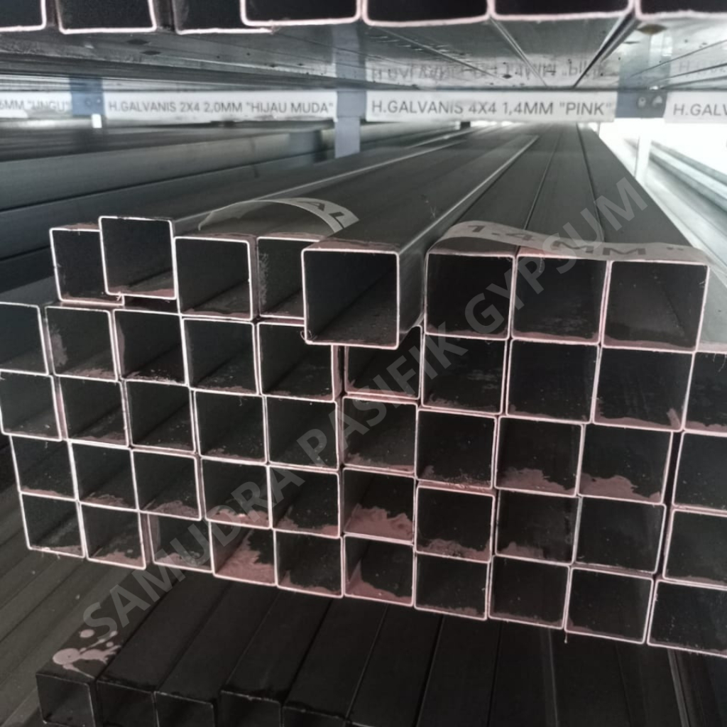 HOLLOW GALVANIS 5X5 TEBAL 1,4 MM HOLLOW GALVANIS 6M 50X50 1,4 MM