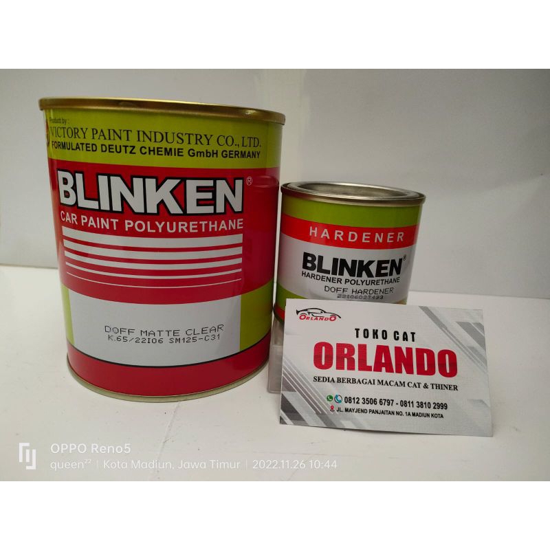 Clear doff Blinken~BLINKEN DOFF