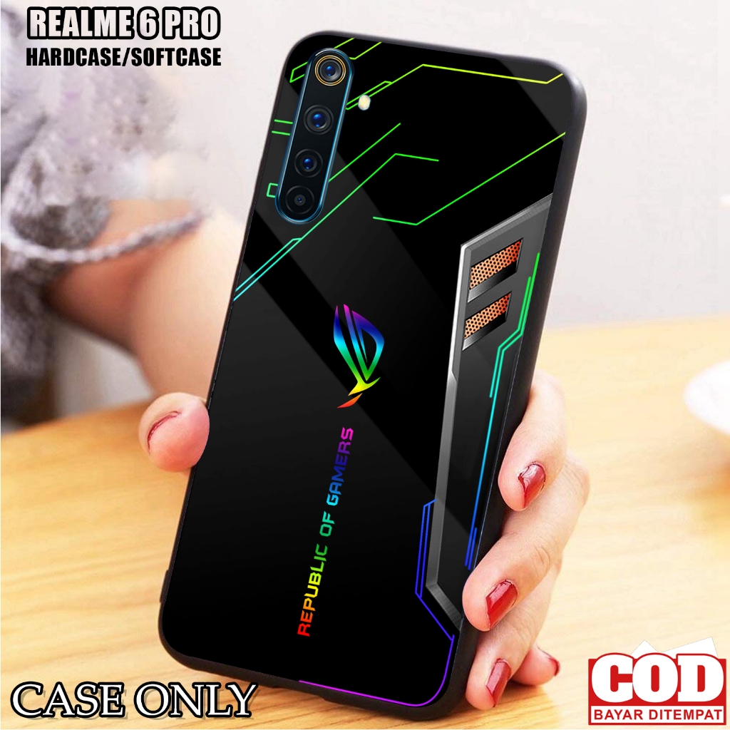 Case REALME 6 PRO  - Casing REALME 6 PRO [ ROG ] Silikon REALME 6 PRO  - Kesing Hp - Casing Hp  - Ca
