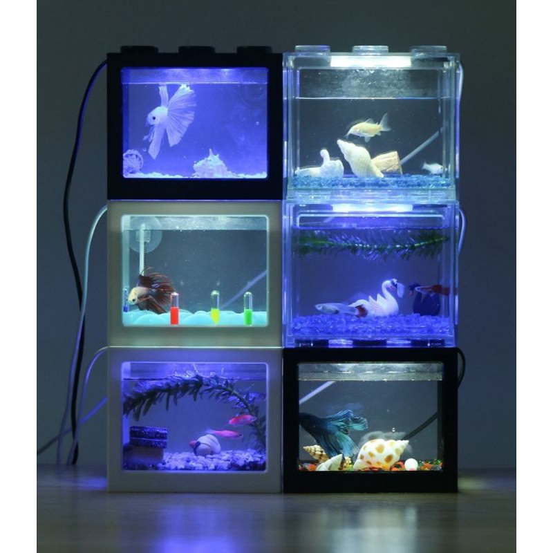 Akuarium mini Led USB
