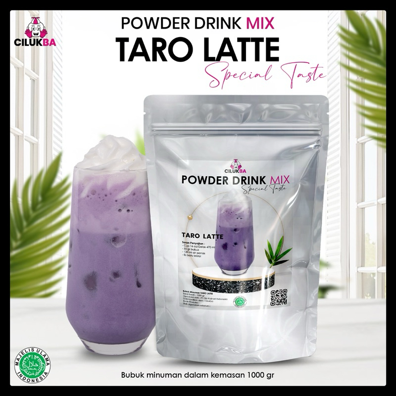 

Bubuk Minuman Rasa Taro Latte 1 kg / Powder Drink Mix