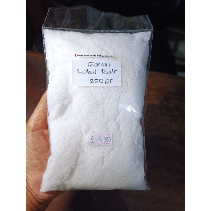 

Garam Bali 250gr