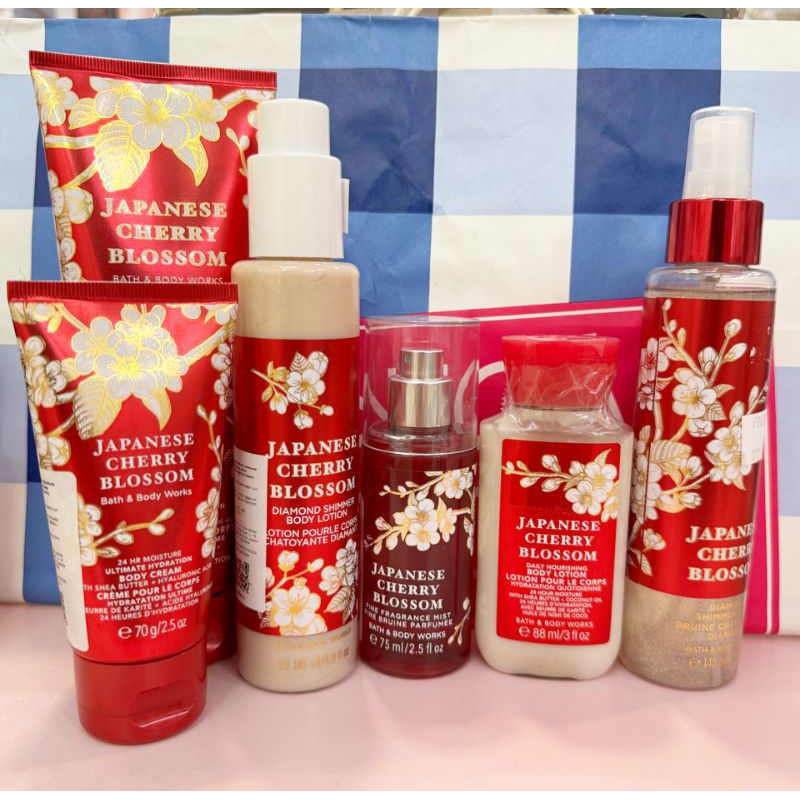 BBW (Bath and Body Works) Japanese Cherry Blossom Series ORI 100%