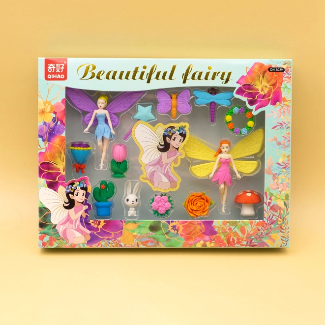 

Penghapus karakter unik mermaid princess peri fairy cantik istana (1 SET)