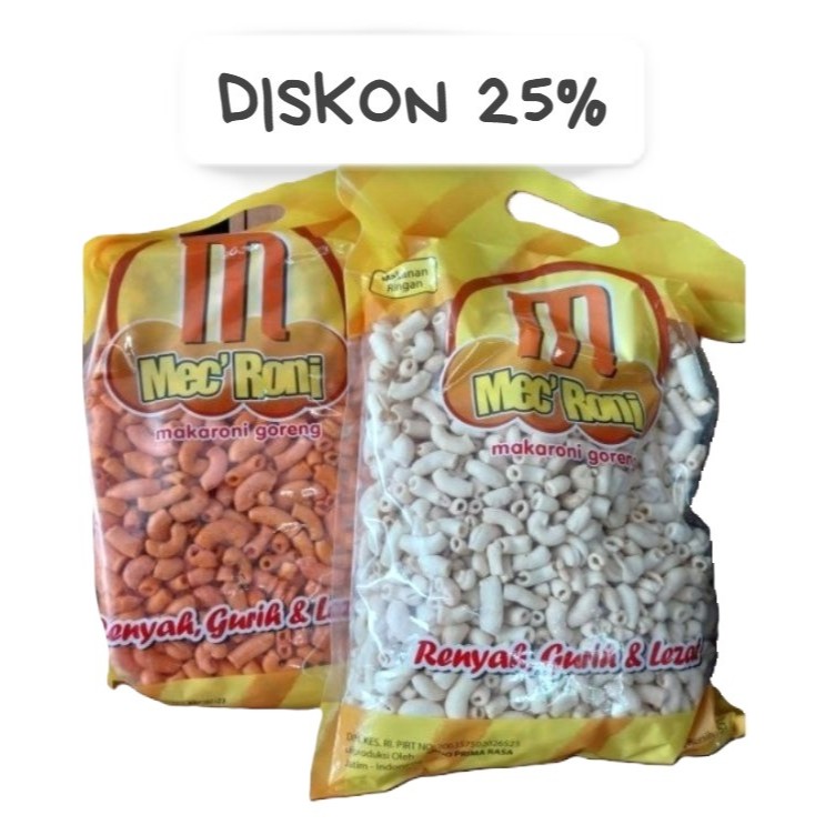 

Macaroni Makaroni Makroni Goreng Gurih Pedas Original Renyah 350gr