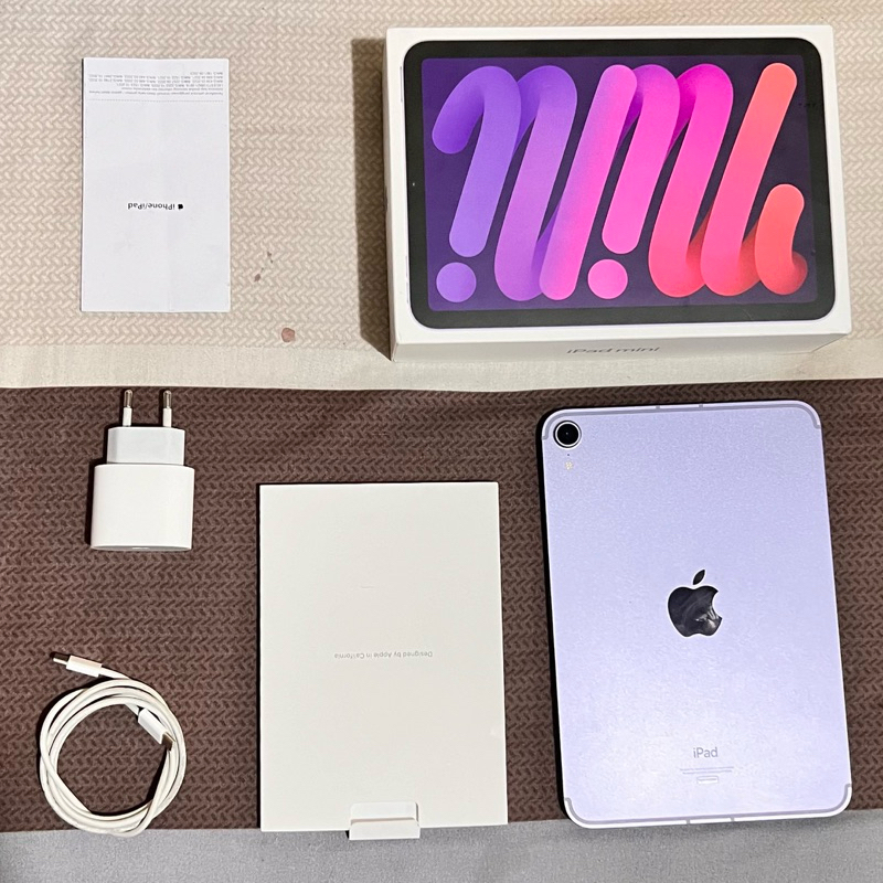 ipad mini 6 wifi celullar 256 gb ibox garansi on