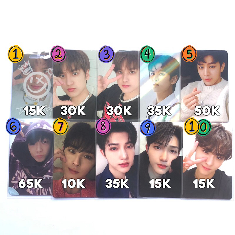 [OFFICIAL] Photocard iKON Wonderwall Teddy Bear Bobby Chanwoo Take Off Tantara Yunhyeong Return DKZ 