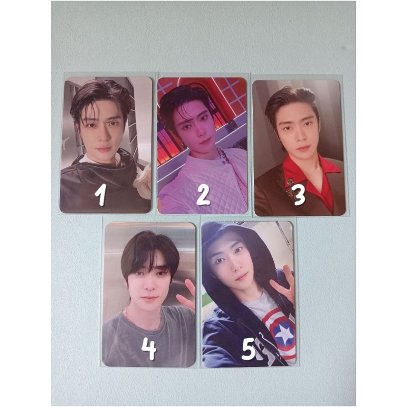 Photocard official Jaehyun NCT 127 Smini Fact Check, Sticker, Favorite Vampire, Hello Live Be There 