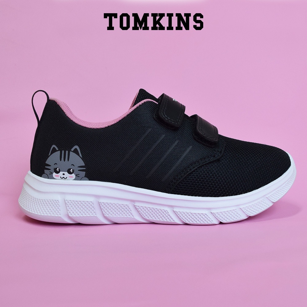 Sepatu Tomkins Luca Grey / Sepatu Olahraga /Sepatu Sekolah