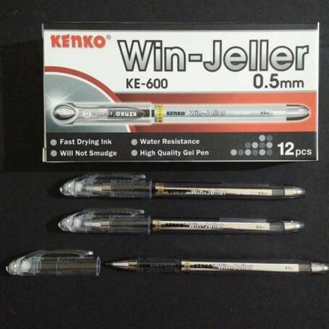 

PULPEN GEL KENKO KE-600 WINJELLER 0.5mm - pcs