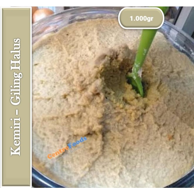 

Kemiri Giling Halus - Bumbu Basah Gilling Halus Fresh | 1.000gr [ Harga Per KG ]