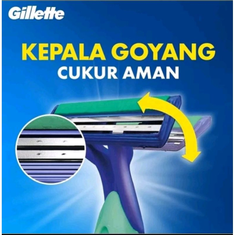 Gillette Blue Flexi/Pcs
