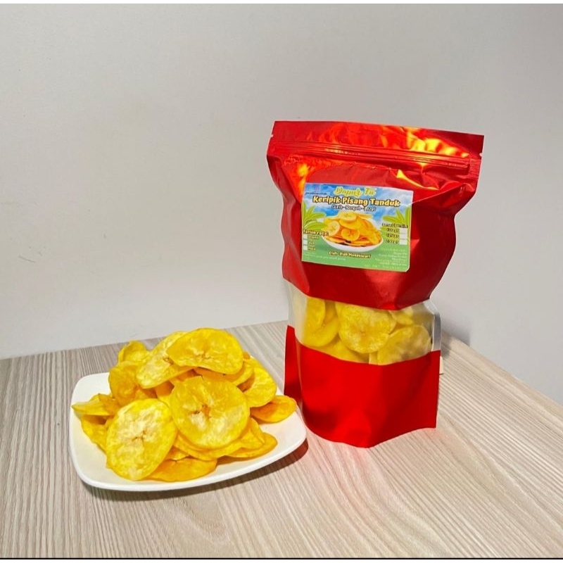 

Dapur FN - Keripik Pisang Tanduk - 4 Rasa - 200 gram