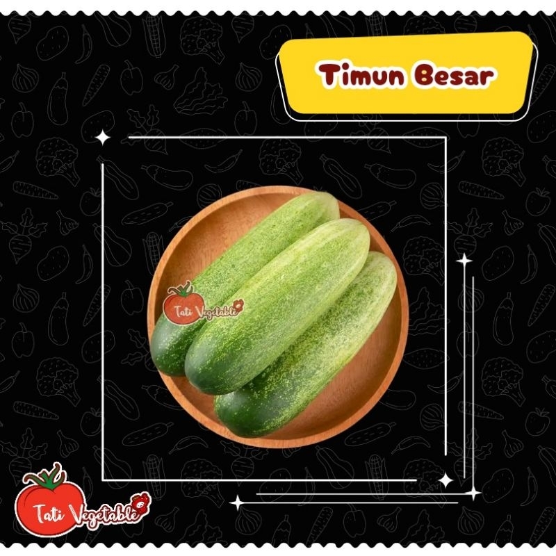 

Timun Besar || Sayuran Segar - Tati Vegetable - Groceries