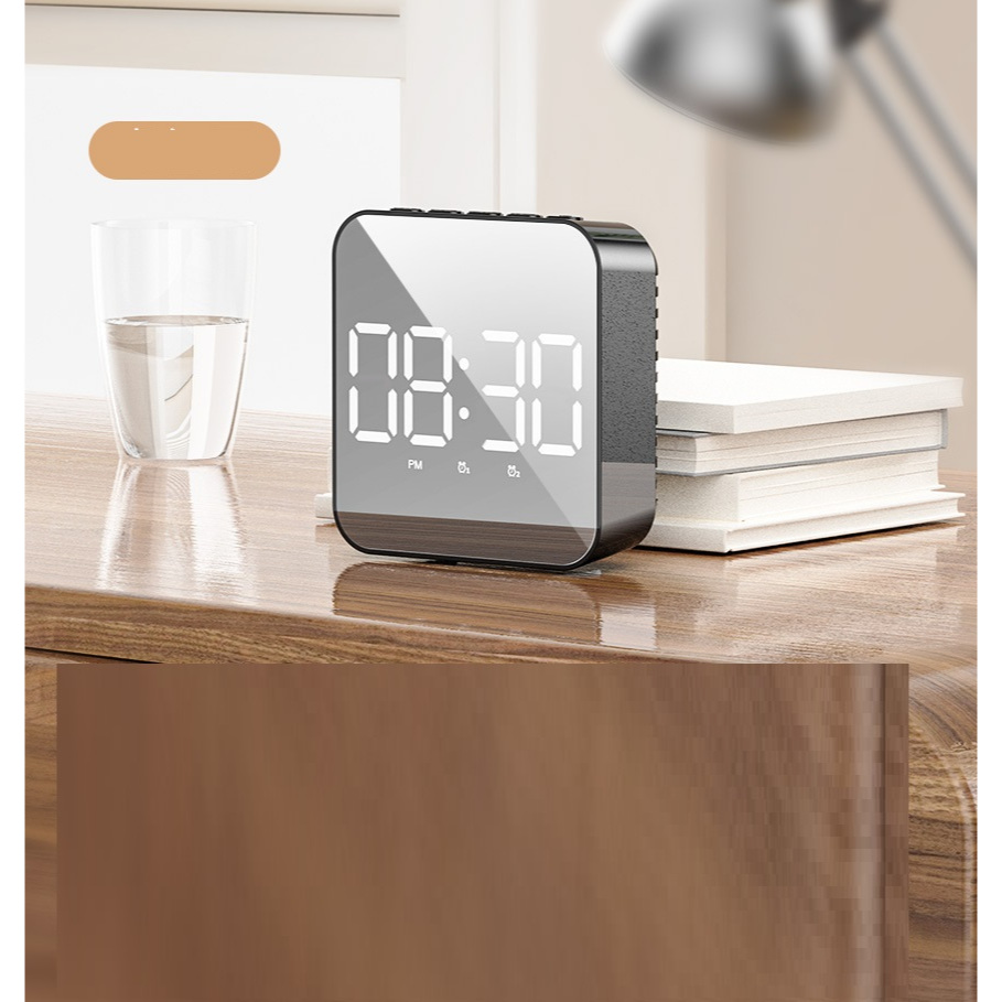 JAM MEJA LED DIGITAL PREMIUM ALARM DESKTOP CLOCK USB BATERAI