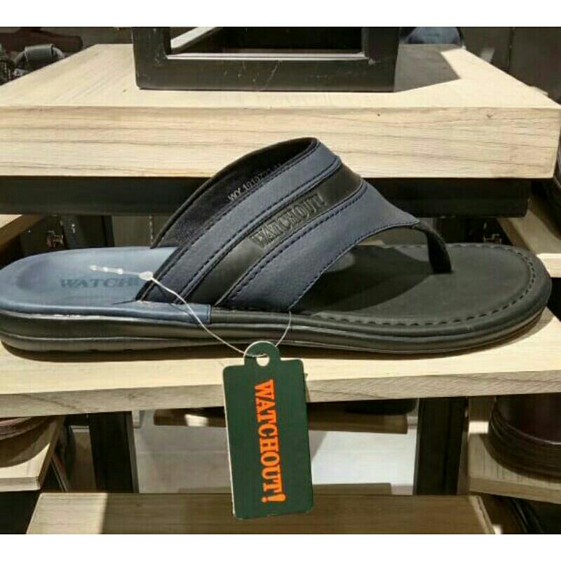 Sandal Jepit Pria dewasa/ Sandal jepit kulit/ original watchout
