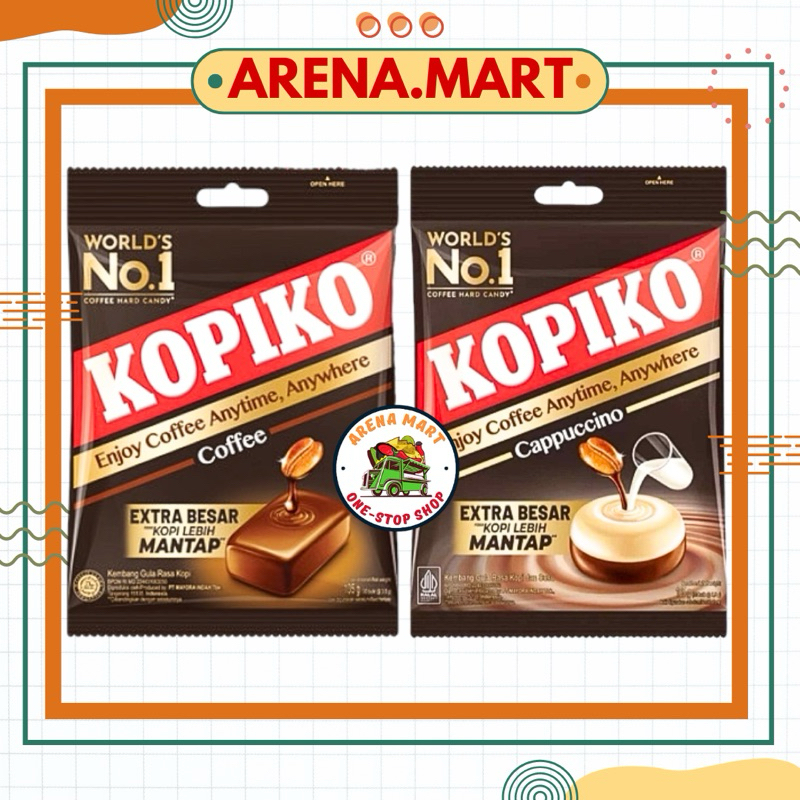 

Permen Kopiko coffee kopi cappucino 175gr 175 gram