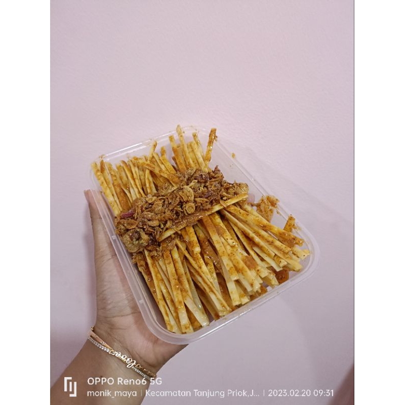 

MIE LIDI GEPENG / KECIL PALING MURAH DAN RENYAH _ OPEN RESELLER/MAKRONI BUMBU RUJAK/BAWANG GORENG/MIE GULUNG