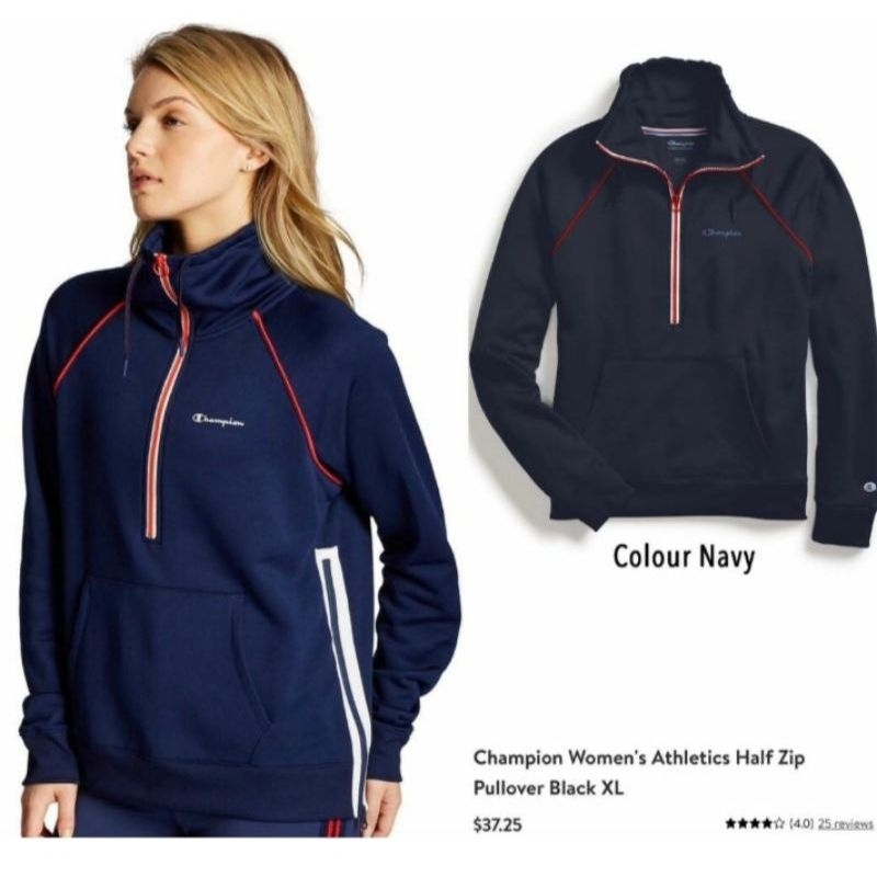 jacket half zipper champion original