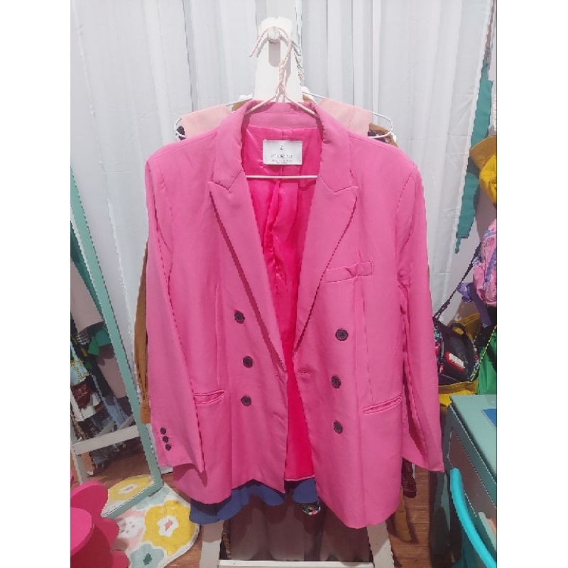 preloved blazer stradivarius ori