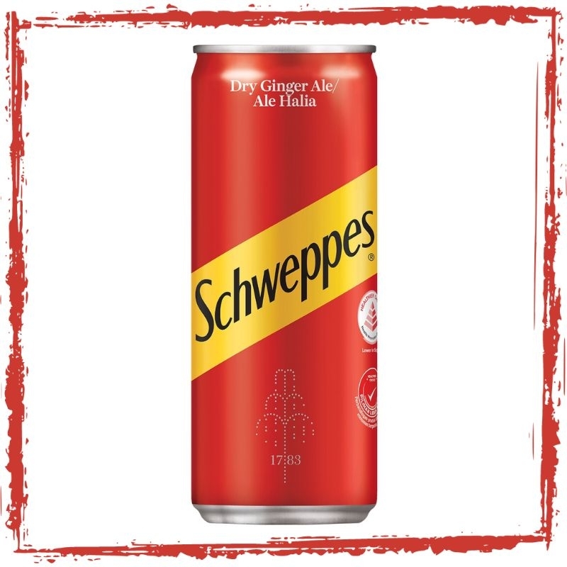 

Schweppes Ginger Ale 320ml. HALAL