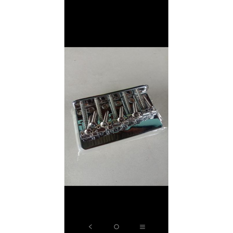 Bridge Bass 5 string Chrome
