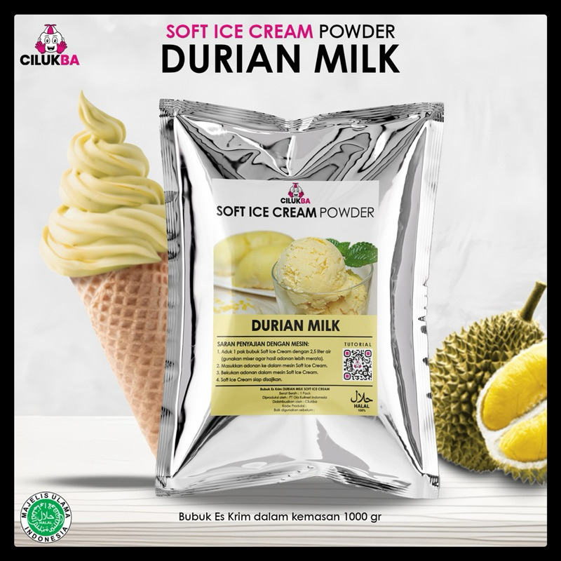 

Durian Milk Soft Ice Cream Powder 1 kg