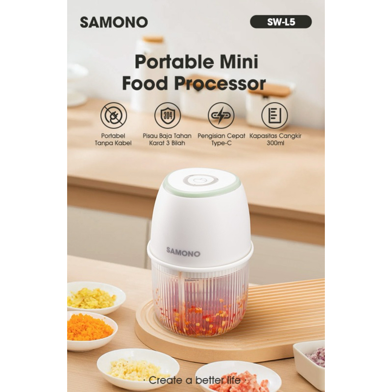 Mini Chopper Portable Samono