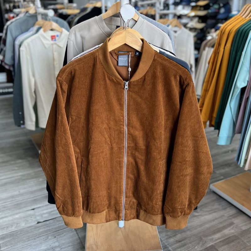 GREENLIGHT - JAKET BOMBER CORDUROY PRIA REGULAR FIT ORIGINAL GREENLIGHT