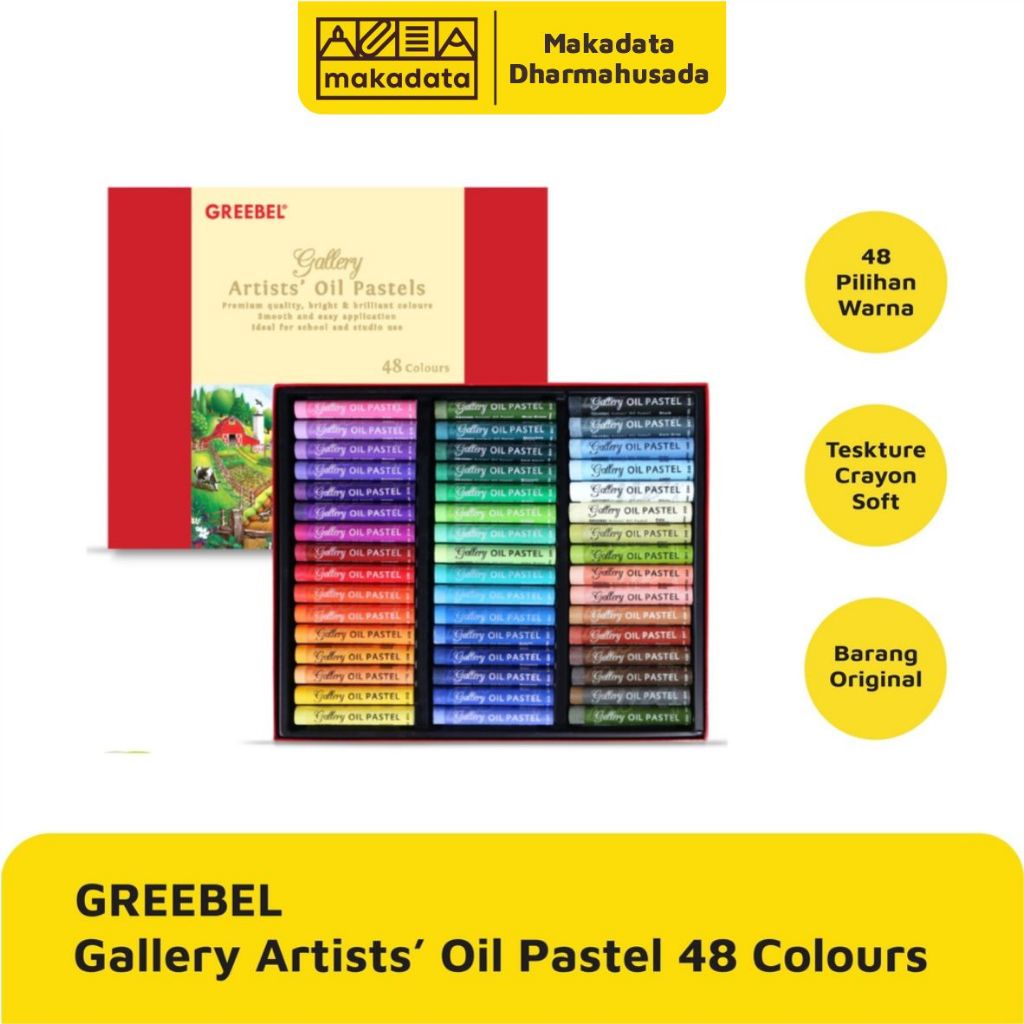 

CRAYON OIL PASTEL GREEBEL ARTIST 48 WARNA