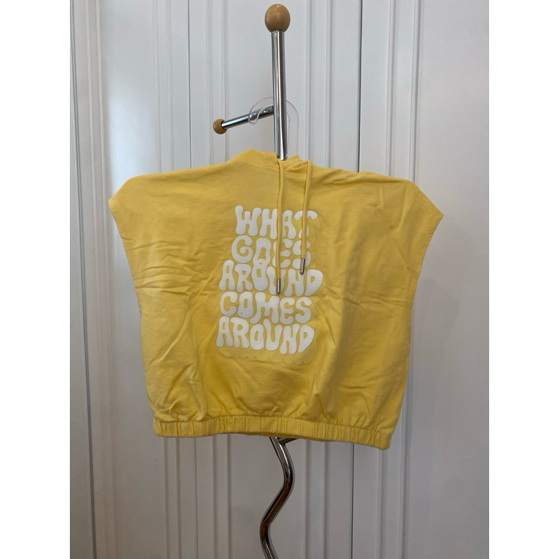 PRELOVED HOODIE CROP WANITA defect