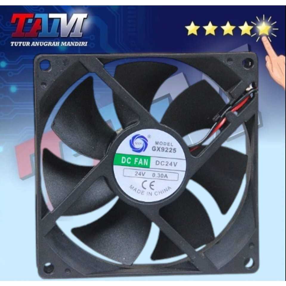 HIGH SPEED KIPAS FAN PANEL 24v DC 9x9 9cm tebal 2.5cm