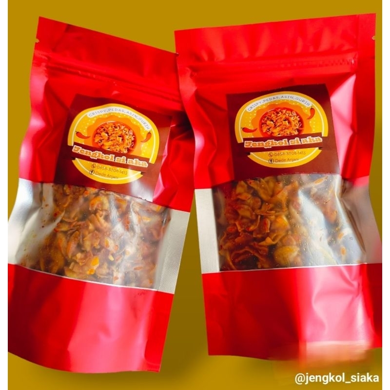 

jengkolsiaka jengkol crispy original daun jeruk