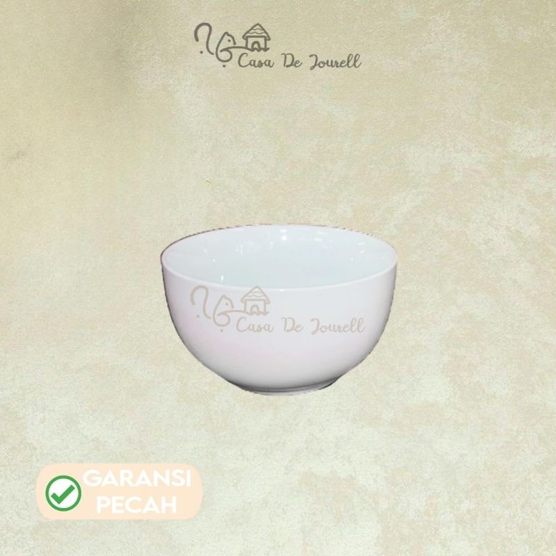 [X4-19] Mangkok Nasi Korea 4.75" P/Keramik/Mangkok Nasi aesthetic/Mangkok Nasi polos putih