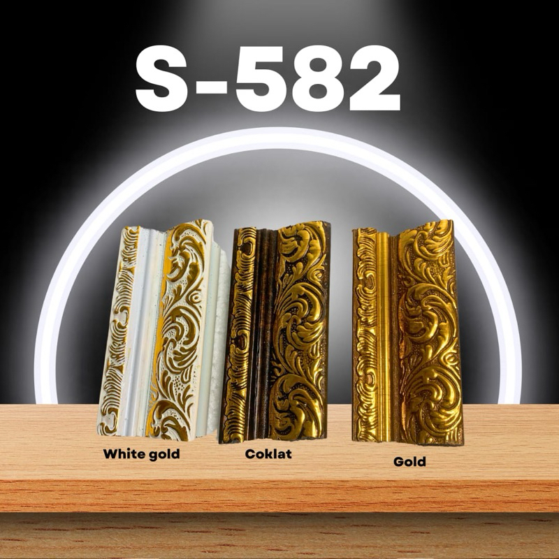 BATANGAN PIGURA TYPE S 582//BATANGAN LEBAR 5.8CM//PANJANG 1 METER