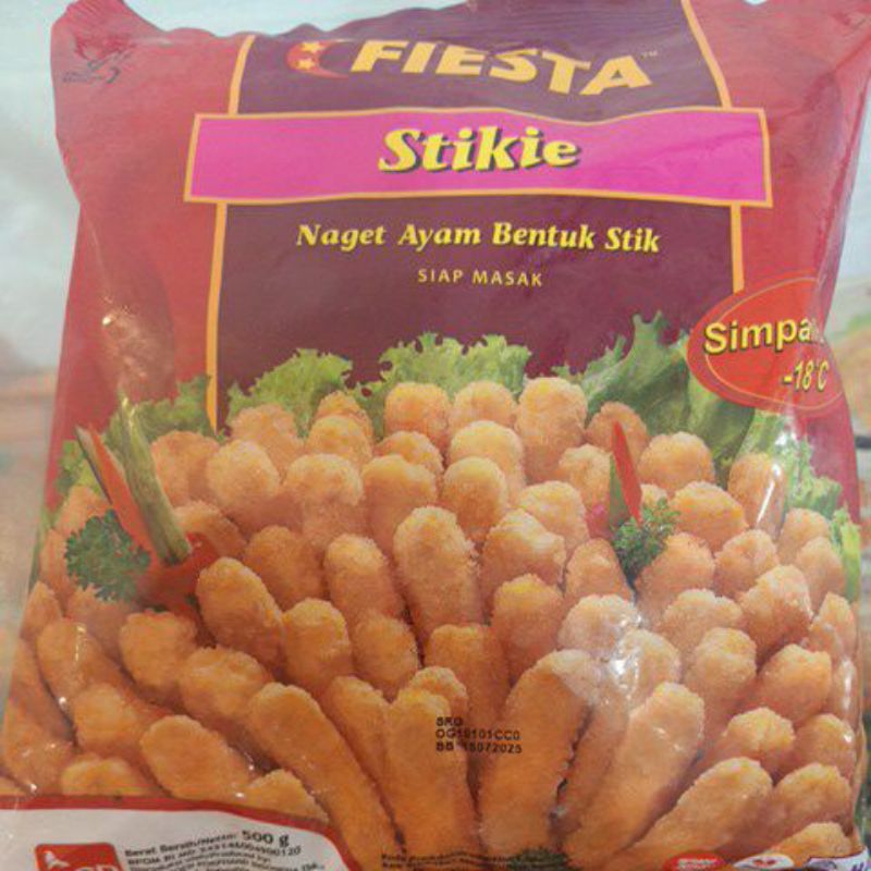 

Fiesta Nugget Ayam Stikie 500gr