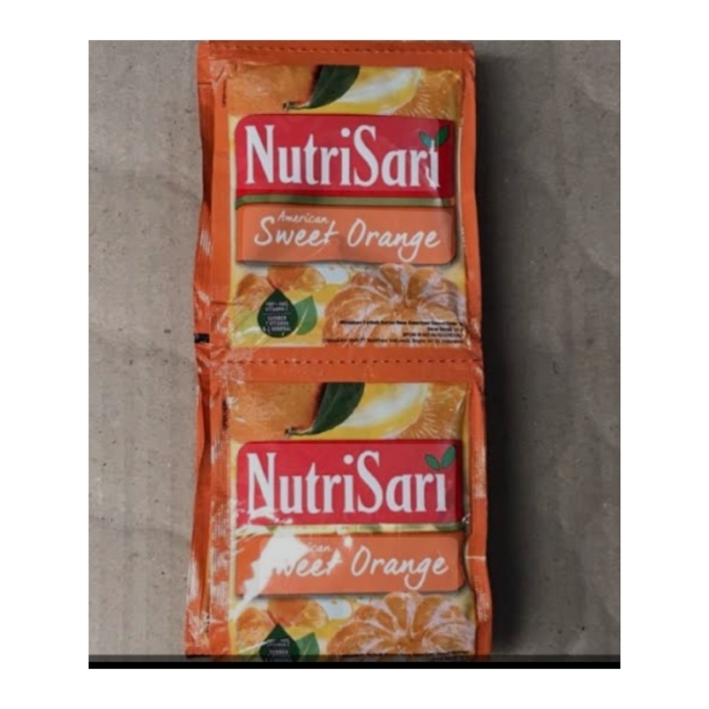

nutrisari sweet orange 1 renceng 10 sachet