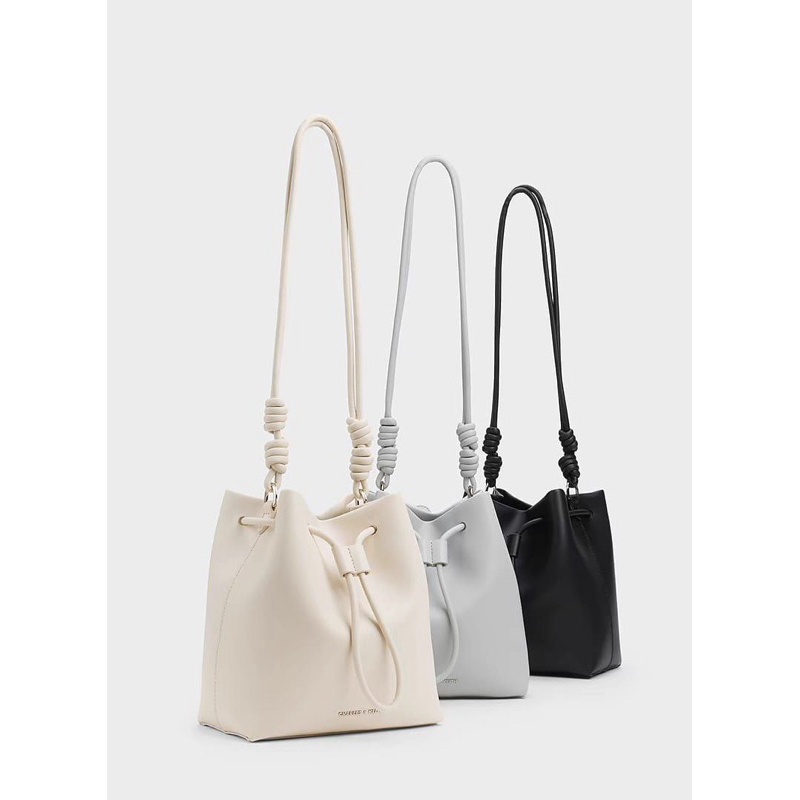 CK Leia Knotted Bucket Bag