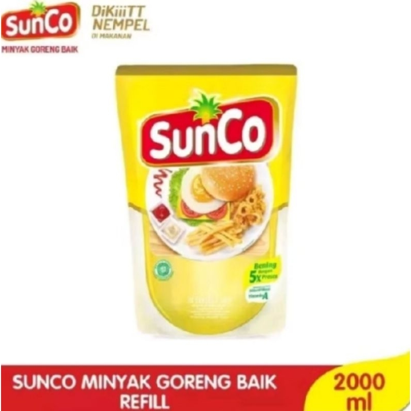 

Minyak goreng sunco 2 liter promo