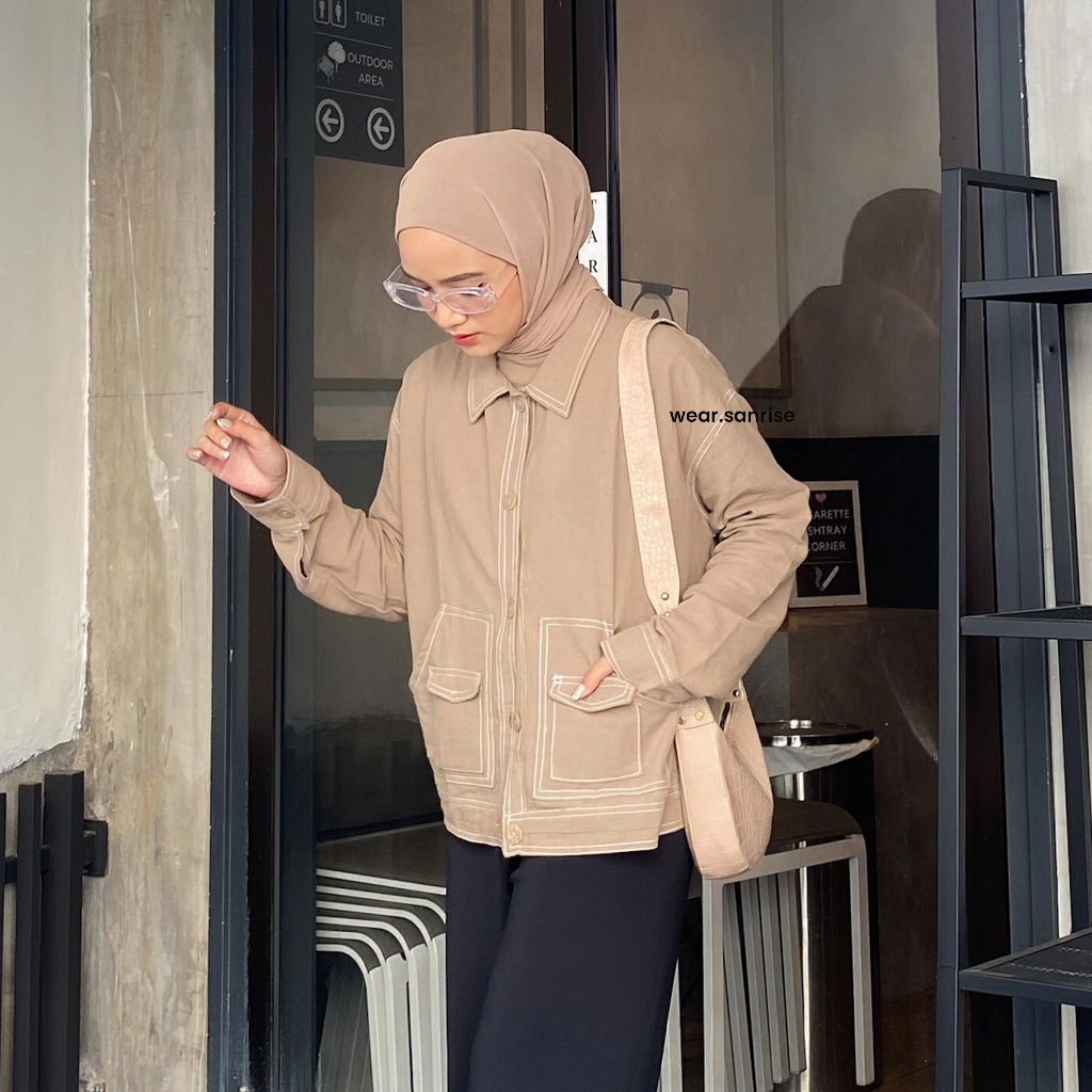 WEAR.SANRISE - STITCHIE SHIRT OUTER