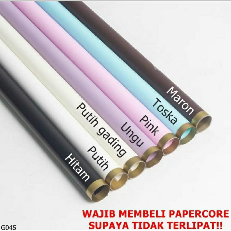 

[5 LEMBAR] Kertas Cellophane Lis Emas K045-7088 (Sudah Termasuk Serongsong/Paper Core)