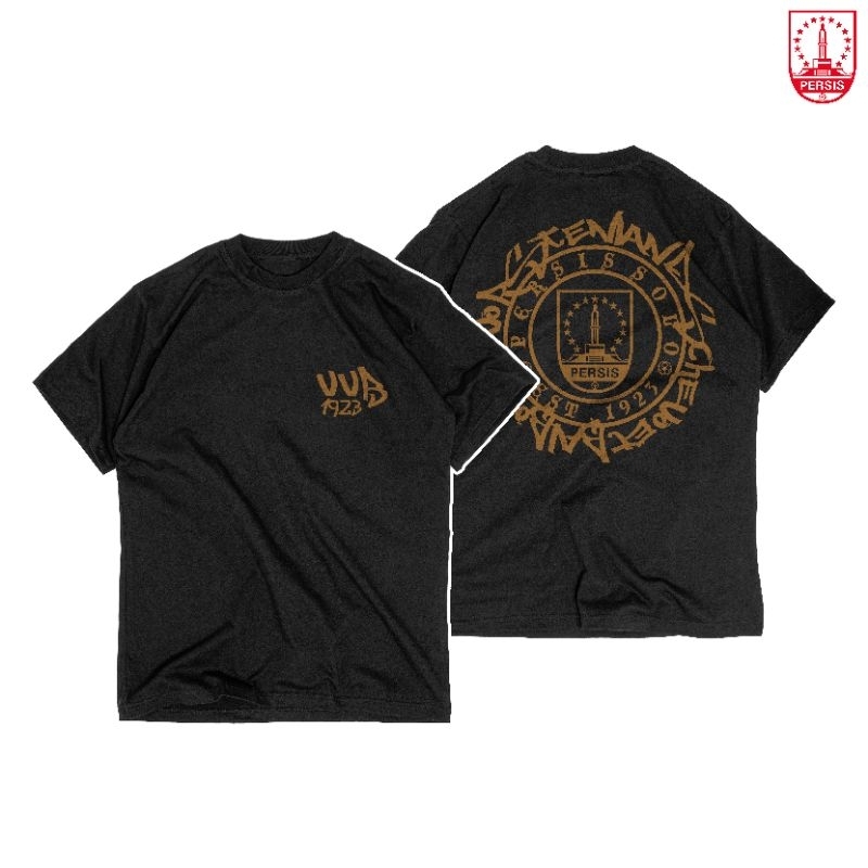 KAOS VVB PERSIS SOLO 1923 KATUN COMBED 30S BAHAN ADEM