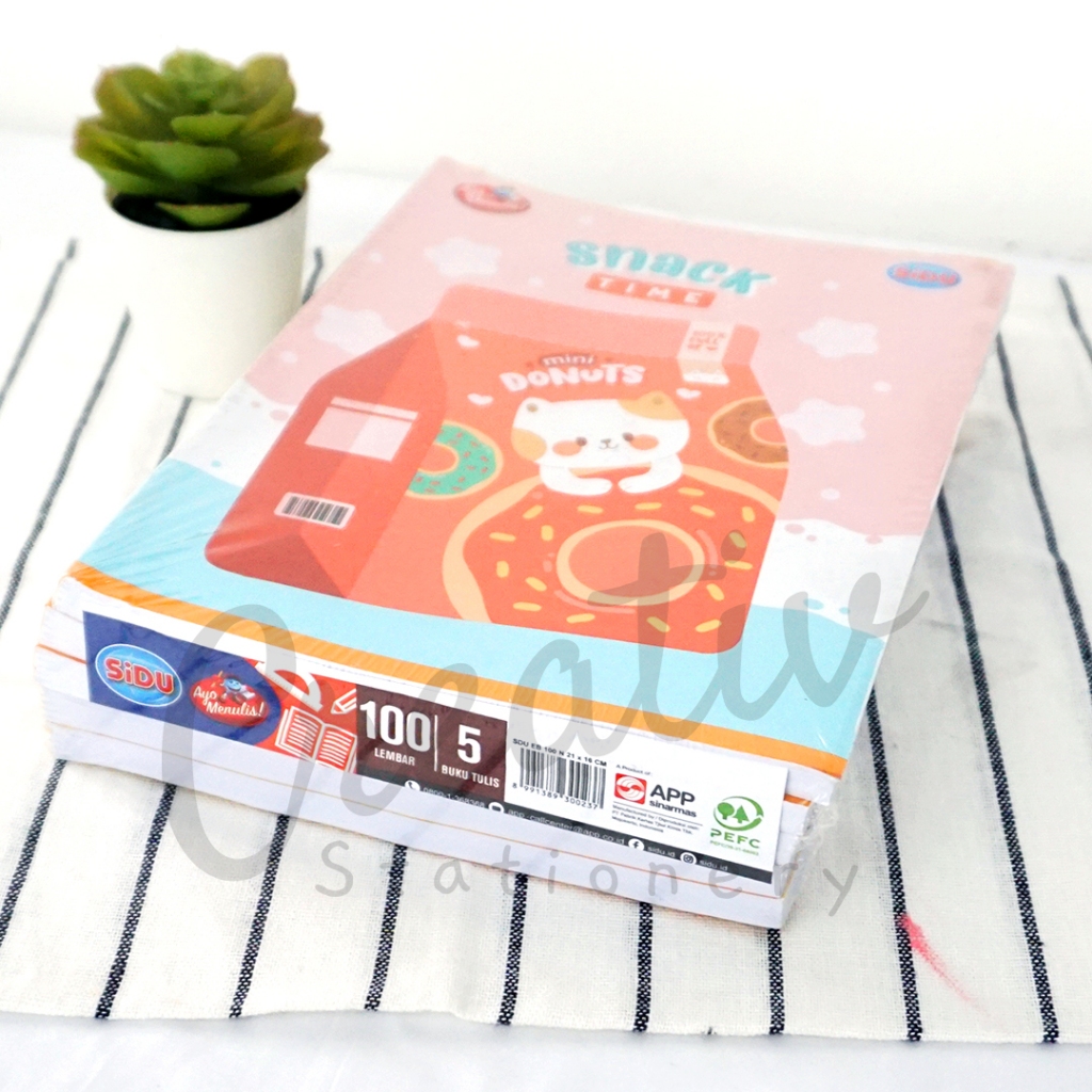 

SINAR DUNIA Buku Tulis 100 Lembar (5 Buku)