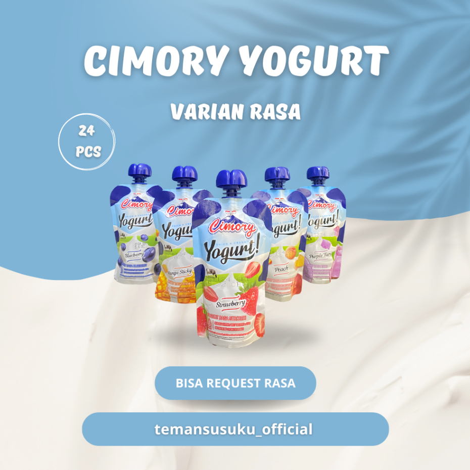 

1 Dus Cimory Yogurt Thick & Creamy Pouch 120ML ALL Varian Rasa