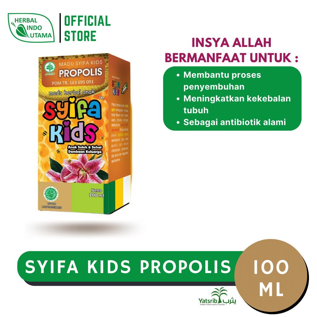 

Madu Anak Herbal Indo Utama Madu Syifa Kids Isi 100mL BPOM ORIGINAL