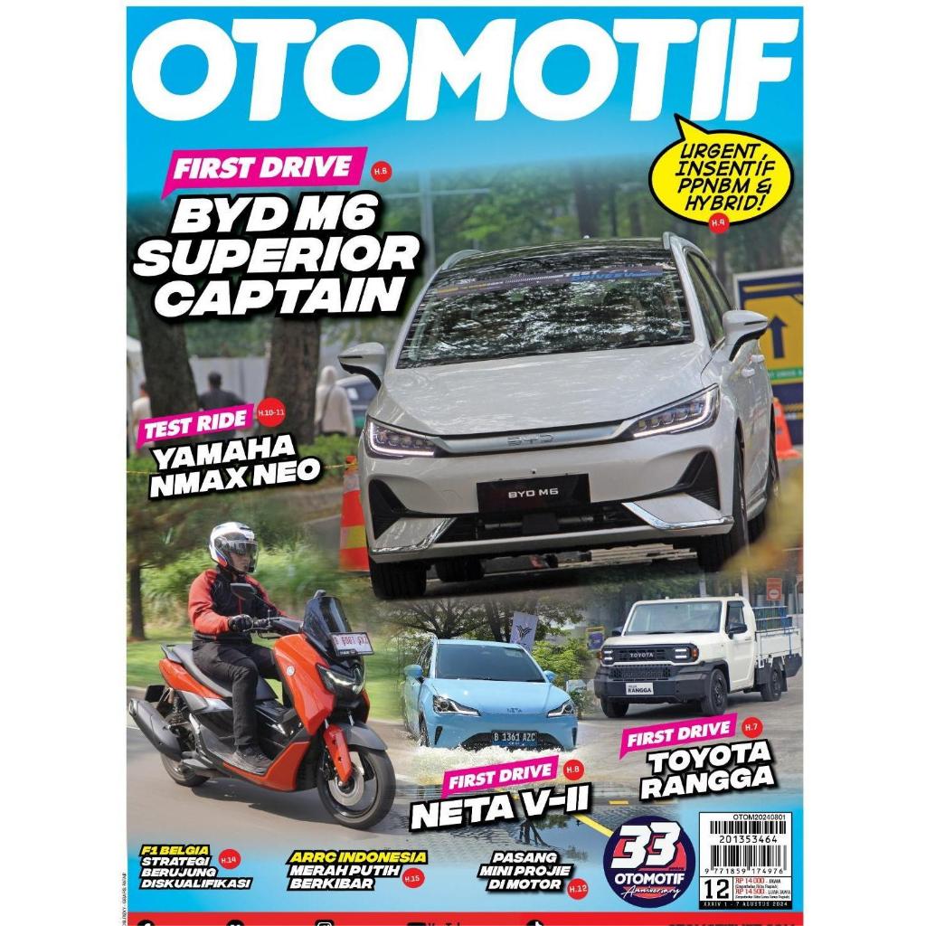 Tabloid Otomotif edisi Agustus 2024 - Otomotif No.12