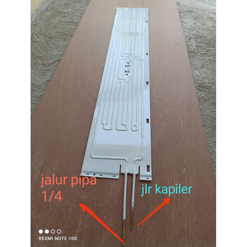 Evap evaporator kulkas Aqua 1 pintu terbaru 114 x 20 cm